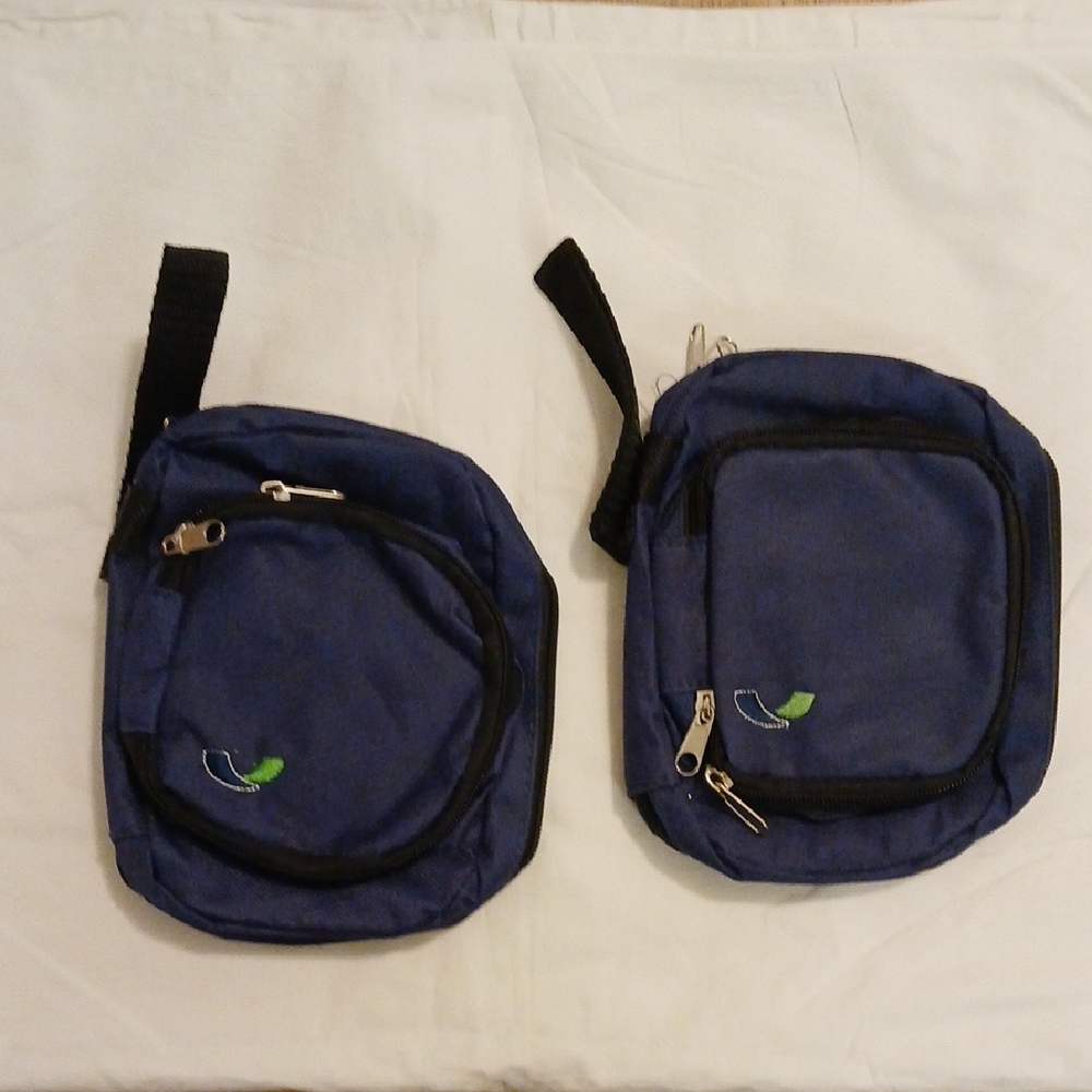 Unisex Belt/ Wristlet Bag Set